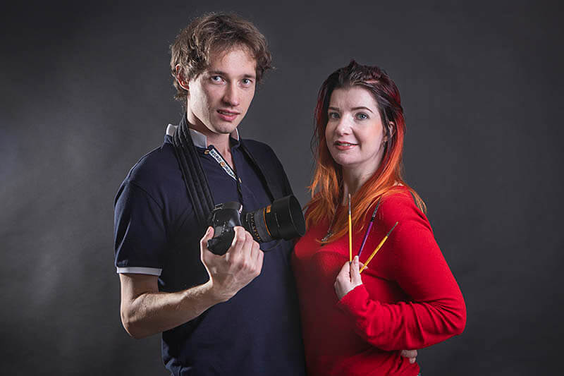 couple entrepreneur photographe maquilleuse