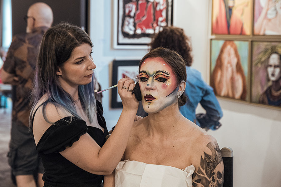 démo en live de Face-Painting