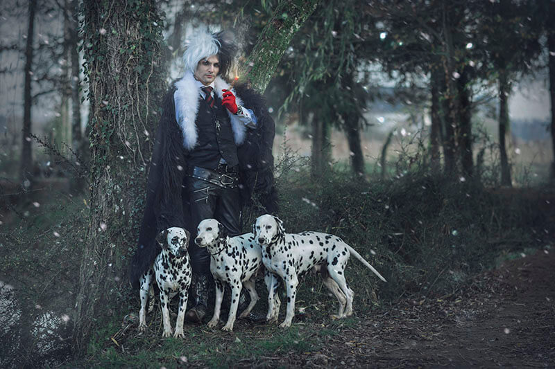 disney villain 101 dalmatiens cosplay cruella homme