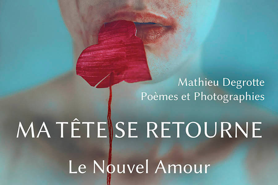livre de photo et poésie par Mathieu Degrotte