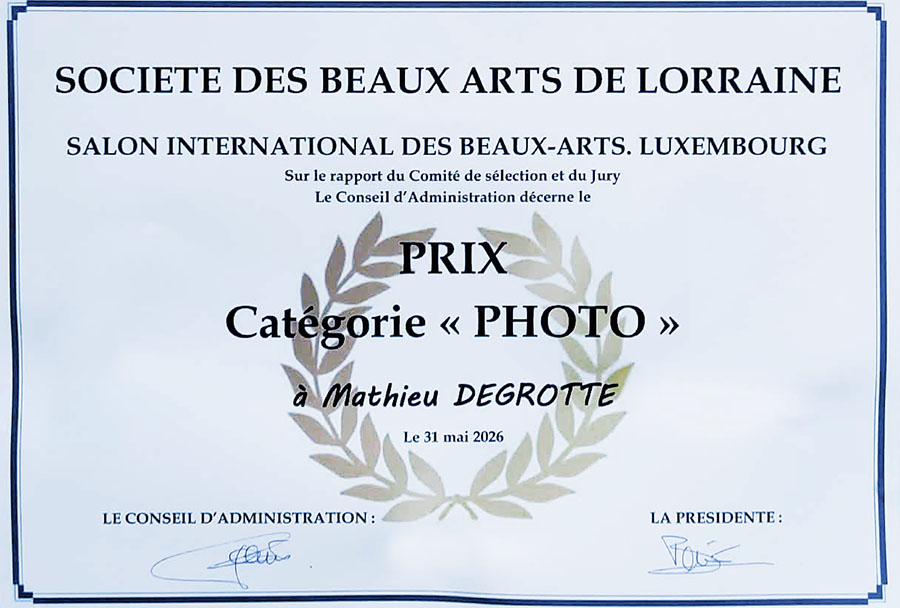 prix de la photographie aux beaux arts