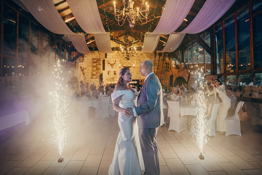 ouverture de bal pour un mariage chic et élégant