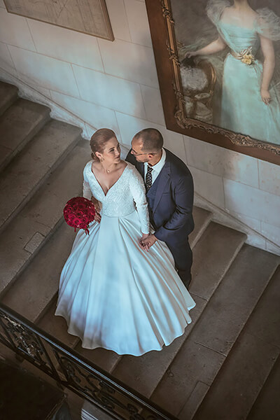 couple mariage chateau moselle